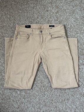 Peter Manning Men’s Slim Tan Travel Jeans 32x26